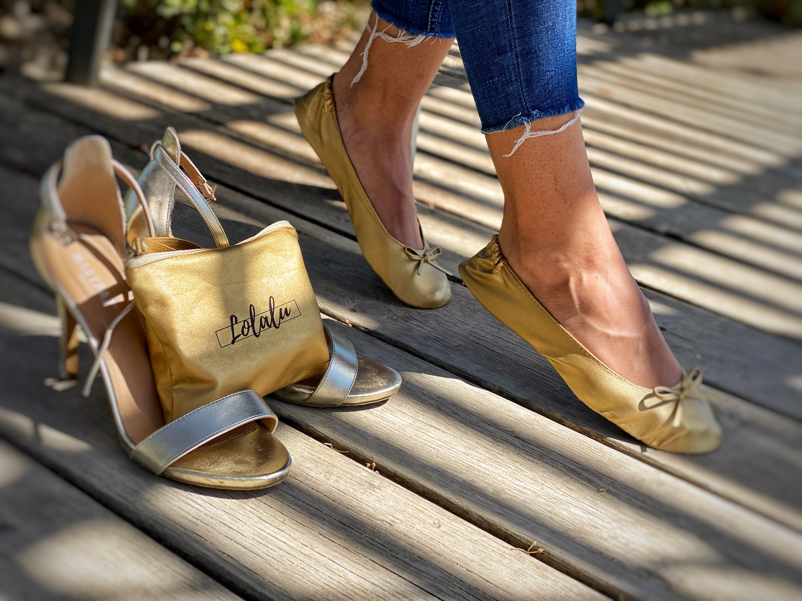 foldable flats for women