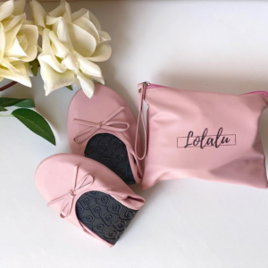 Pink Foldable Flats